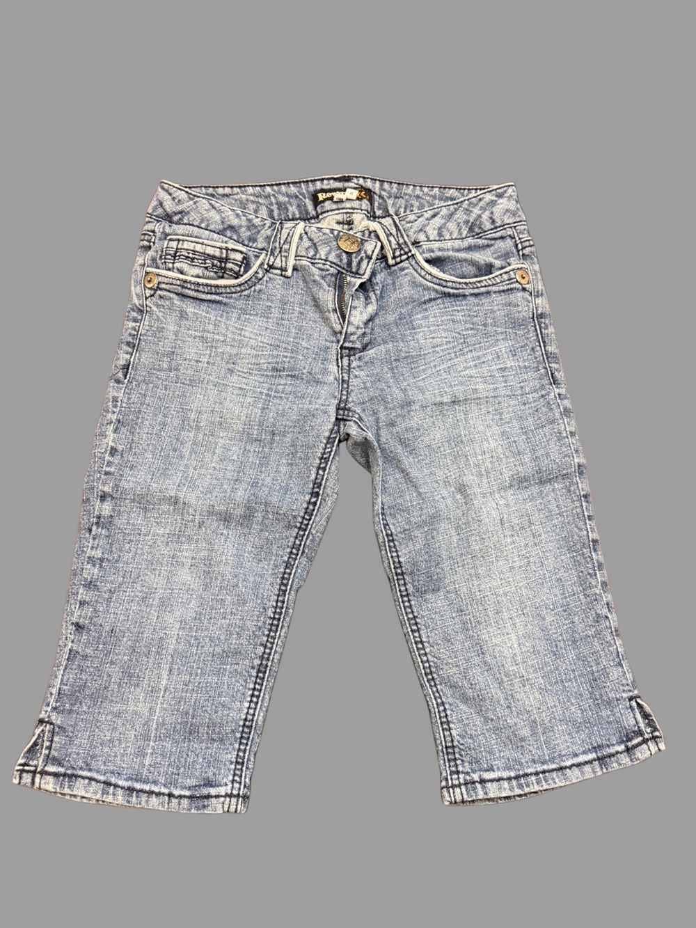 Rewind Light Blue Denim Jean Shorts